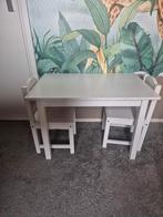 Kinderstoel tafel + 2 stoeltjes - gebruikt, Ophalen, Gebruikt, Tafel(s) en Stoel(en)