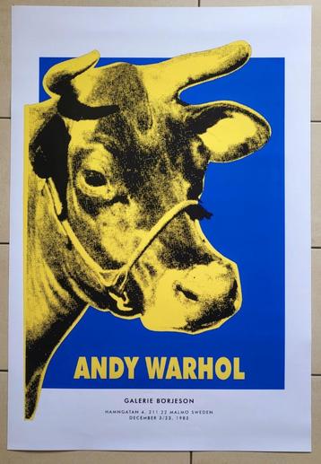 Andy Warhol - Cow - Galerie Börjeson - 1983 beschikbaar voor biedingen