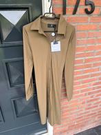 Mooij travelstof jurk army xl ongedragen, Ophalen of Verzenden, Zo goed als nieuw, Maat 46/48 (XL) of groter, Groen