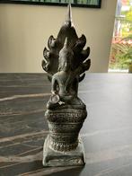 Naga Bronzen Boeddha Thailand, Antiek en Kunst, Ophalen of Verzenden