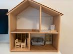 Ikea poppenhuis met dakpannen en vloertjes, Kinderen en Baby's, Speelgoed | Poppenhuizen, Ophalen, Zo goed als nieuw, Poppenhuis