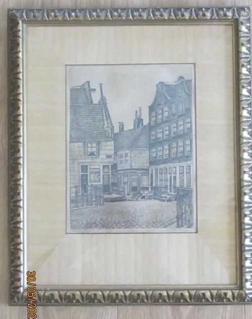 ets    Sal Meyer Amsterdam, Antiek en Kunst, Kunst | Etsen en Gravures, Ophalen