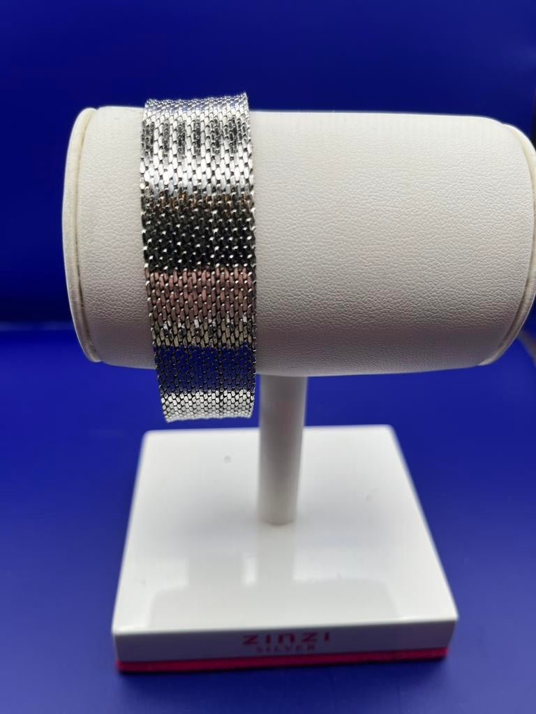 ZINZI ZILVEREN ARMBAND, Ophalen of Verzenden, Zo goed als nieuw