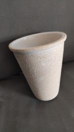 Vaas. Bloempot, Ophalen of Verzenden, Zo goed als nieuw, Rond, Minder dan 25 cm