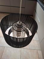 Lamp met kralen, Huis en Inrichting, Lampen | Lampenkappen, Ophalen, Zo goed als nieuw, Rond, 50 cm of meer