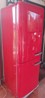 Rode Smeg Koelvriescombinatie, Witgoed en Apparatuur, Koelkasten en IJskasten, Ophalen, Gebruikt, 200 liter of meer, 60 cm of meer