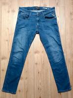 Replay anbass stretch maat 34-30, Kleding | Heren, Ophalen of Verzenden, Zo goed als nieuw, Blauw, W33 - W34 (confectie 48/50)