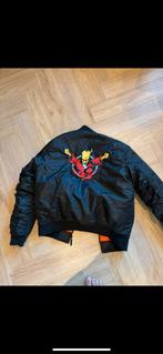 Thunderdome Bomberjack Maat M, Ophalen of Verzenden, Zo goed als nieuw, Maat 48/50 (M), Zwart