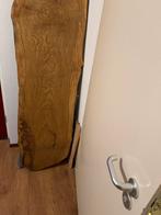 Puur eikenhoutblad lengte 202cm breedte 57 cm dikte 6 cm, Doe-het-zelf en Verbouw, Ophalen, Zo goed als nieuw