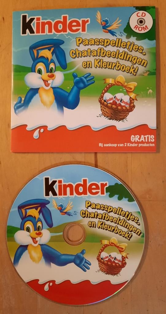KINDERSURPRISE - PAASSPELLETJES CD- CD ROM, Ophalen of Verzenden, Overige typen