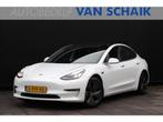 Tesla Model 3 Long Range AWD 75 kWh | LEDER | CAMERA | PANO, 27 €/maand, 462 pk, Wit, Elektrisch