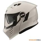 Simpson Motorhelm Darksome, Wit, Motoren, Ophalen of Verzenden, Nieuw met kaartje
