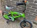 Kawasaki 12 inch kinderfiets, Ophalen, Gebruikt, Minder dan 16 inch, Zijwieltjes