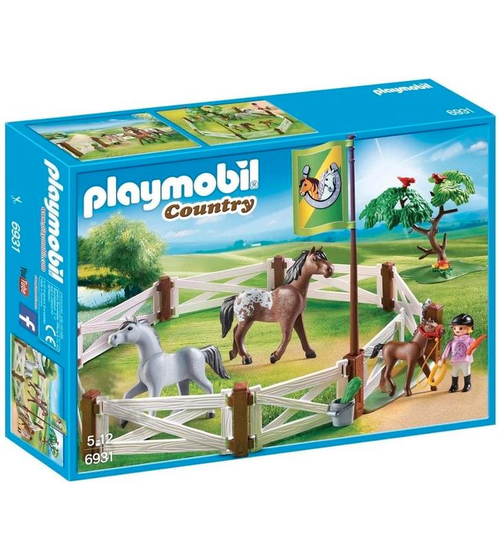 Playmobil Country Paardenweide 6931  - Compleet + Unicorn!, Kinderen en Baby's, Speelgoed | Playmobil, Zo goed als nieuw, Complete set