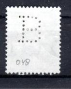 NEDERLAND : 1958 : Perfin &@  B  @& on Y.692A., Ophalen of Verzenden, Na 1940, Gestempeld