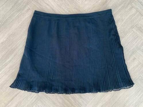 Blauwe plissé Rok maat 40!, Kleding | Dames, Rokken, Zo goed als nieuw, Maat 38/40 (M), Blauw, Boven de knie, Verzenden