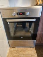 Elektrische fornuis Beko FSM89302GXS, Witgoed en Apparatuur, Fornuizen, Ophalen, Grill, 4 kookzones, Zo goed als nieuw