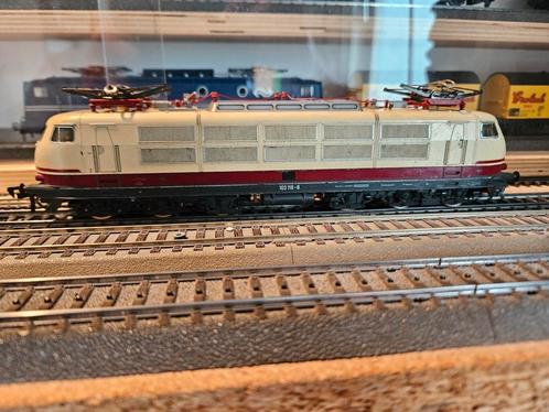 Fleischmann E lok 103 118-6, Hobby en Vrije tijd, Modeltreinen | H0, Gebruikt, Locomotief, Gelijkstroom, Fleischmann, Ophalen of Verzenden