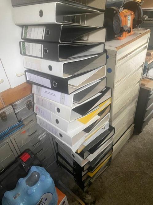 plm.38 stuks lege gebruikte ordners (zie foto), Diversen, Schrijfwaren, Gebruikt, Ophalen