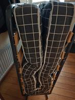 1 persoons logeerbed, Ophalen, Zo goed als nieuw, Eenpersoons, 90 cm
