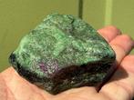 Robijn in Zoisiet ruw Tanganyika artstone mineralen, Ophalen of Verzenden, Mineraal