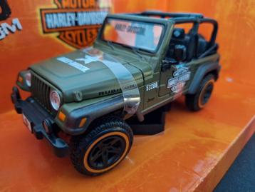 Jeep Wrangler Rubicon Harley-Davidson Schaal 1:24  beschikbaar voor biedingen