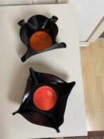 LP Schalen - Set van 2, Kunststof, Gebruikt, Schaal, Ophalen of Verzenden