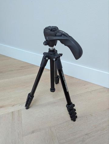 Statief Manfrotto MKCOMPACTACN-BK Compact Action statief, zw beschikbaar voor biedingen
