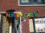 Halloween thema opblaas letters heksen cafe, Hobby en Vrije tijd, Feestartikelen | Verhuur, Ophalen of Verzenden, Zo goed als nieuw