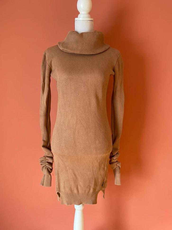 Reinders okergele coltrui / jurk maat 36, Kleding | Dames, Truien en Vesten, Zo goed als nieuw, Maat 36 (S), Overige kleuren, Verzenden