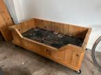 Houten hondenmand XXL met matras en zwenkwielen 60 x 120, Dieren en Toebehoren, Ophalen, Gebruikt, Overige