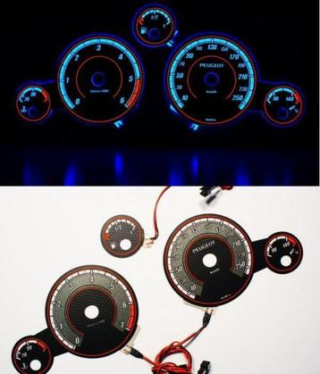 Peugeot 407 - Indiglo Tellerplaten beschikbaar voor biedingen