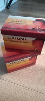 Lion King 3D Nala & Simba Spaarpotten- nieuw originele doos, Ophalen of Verzenden, Leeuwenkoning of Jungle Boek, Nieuw, Beeldje of Figuurtje