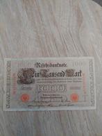1000 Mark 1910, Postzegels en Munten, Bankbiljetten | Europa | Niet-Eurobiljetten, Duitsland, Ophalen of Verzenden