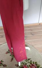 Gudrun Sjoden roze geborduurde broek maat m, Kleding | Dames, Ophalen of Verzenden, Zo goed als nieuw, Maat 38/40 (M), Roze