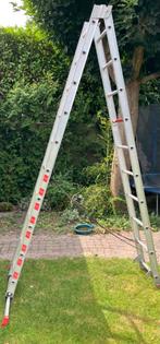 Altrex reform ladder 2x10, Doe-het-zelf en Verbouw, Ladders en Trappen, Ophalen of Verzenden, Zo goed als nieuw, Ladder, Opvouwbaar of Inschuifbaar