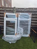 Nieuwe Kunststof Kozijnen HR++ (2 stuks), Doe-het-zelf en Verbouw, Glas en Ramen, Ophalen, 80 tot 120 cm, Nieuw, 160 cm of meer