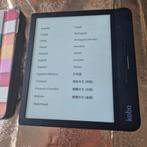 Kobo Libra H2O eReader met hoesje, Computers en Software, Ophalen of Verzenden, Gebruikt, Kobo, Wi-Fi
