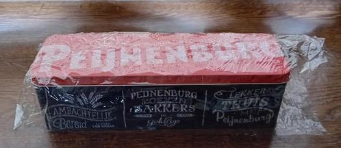 Peijnenburg koek blik zwart rood wit, Verzamelen, Blikken, Nieuw, Koek(jes), Overige merken, Ophalen of Verzenden