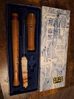 Aura Blokfluit - compleet S1, Ophalen of Verzenden, Zo goed als nieuw, Sopraan of Sopranino, Met koffer, hoes of etui