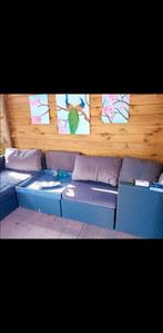 Lounche set & bar tafel, Ophalen, Gebruikt, Stoel