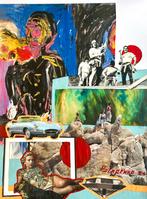 Schilderij Figurative Collage, Ophalen of Verzenden