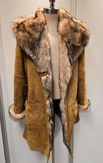 Dames lammy coat parka - maat 42 / L - XL - lamsleer & vacht, Kleding | Dames, Jassen | Winter, Ophalen of Verzenden, Zo goed als nieuw