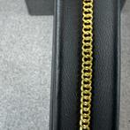 Gouden enkelband | 14k | 4,64g | singapore | 25cm | 386131, Sieraden, Tassen en Uiterlijk, Enkelbandjes en Enkelkettinkjes, Ophalen of Verzenden