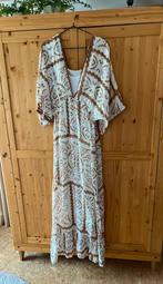 Nukus boho / kimono jurk maat L / zomerjurk /maxidress Maya, Maat 38/40 (M), Wit, Ophalen of Verzenden, Zo goed als nieuw
