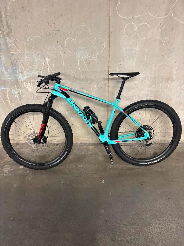 Bianchi MTB Nitron 9.4 volledig carbon (in prima staat), Fietsen en Brommers, Fietsen | Mountainbikes en ATB, Gebruikt, Overige merken