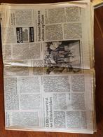 Friesch Dagblad 1986 Elfstedentocht, Ophalen of Verzenden, Gelezen, Krant