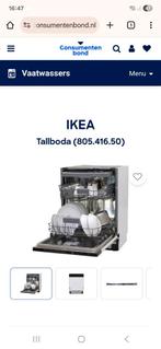 IKEA Tallboda Vaatwasser - 2 jaar oud, Ophalen of Verzenden