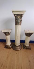 Mooie Romeinse Zuilen van Gips, Ophalen, Gebruikt
