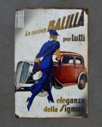 Fiat Balilla bord | 30,48 bij 45,72 cm | nieuw, Nieuw, Reclamebord, Ophalen of Verzenden